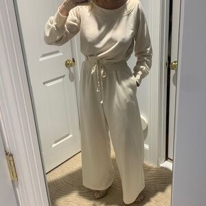NWT Elegant Cream Jumpsuit